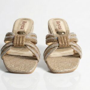 Luxury Crystal Block Heels